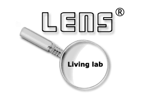 LENS Living Lab logo
